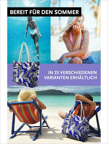 DonDon Beach Bag in Blue