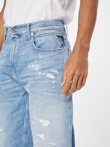REPLAY Regular Jeans 'SANDOT' i blå