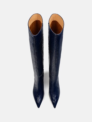 L37 HANDMADE SHOES Boots 'SOMEBODY TOLD ME' in Blue