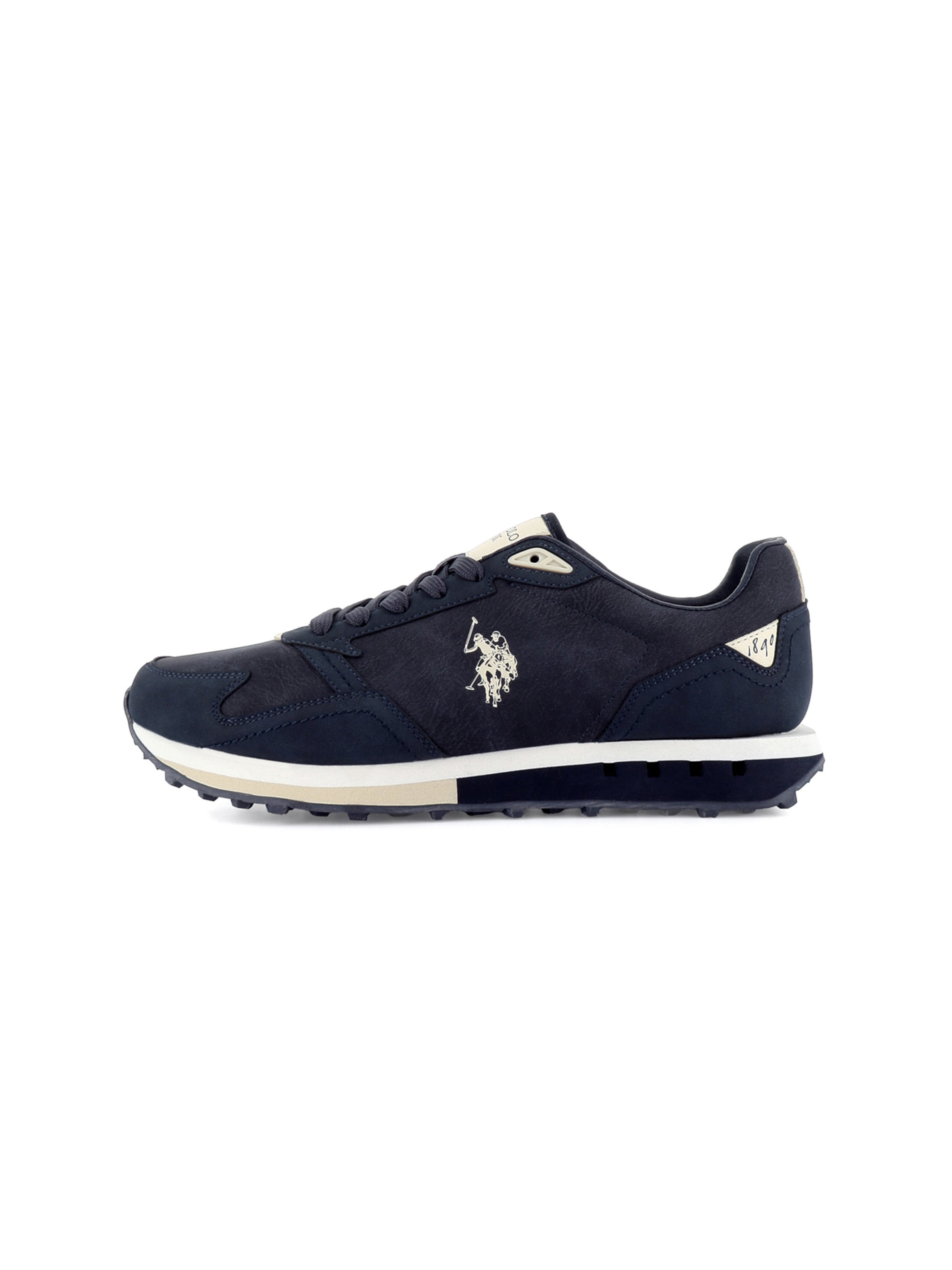 Baskets basses 'April' US POLO ASSN. en bleu : devant