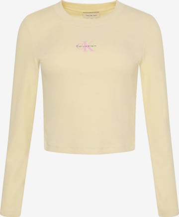 Calvin Klein Jeans Shirt in Yellow: front