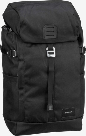 SANDQVIST Backpack in Black: front