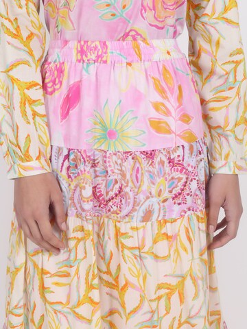VICCI Germany Stufenrock elastischer Taillenbund in Pink