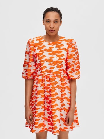 SELECTED FEMME Kjole i oransje: forside