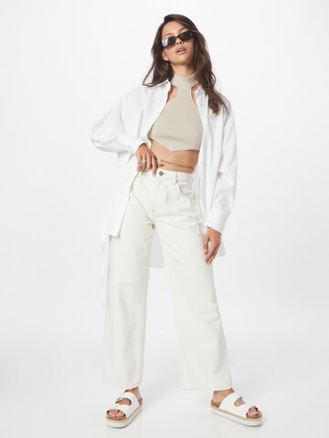 millane Wide leg Jeans 'Esther' in Wit