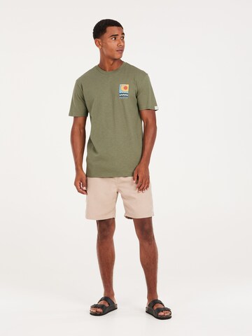 PROTEST Shirt 'PRTRUDGE' in Grün