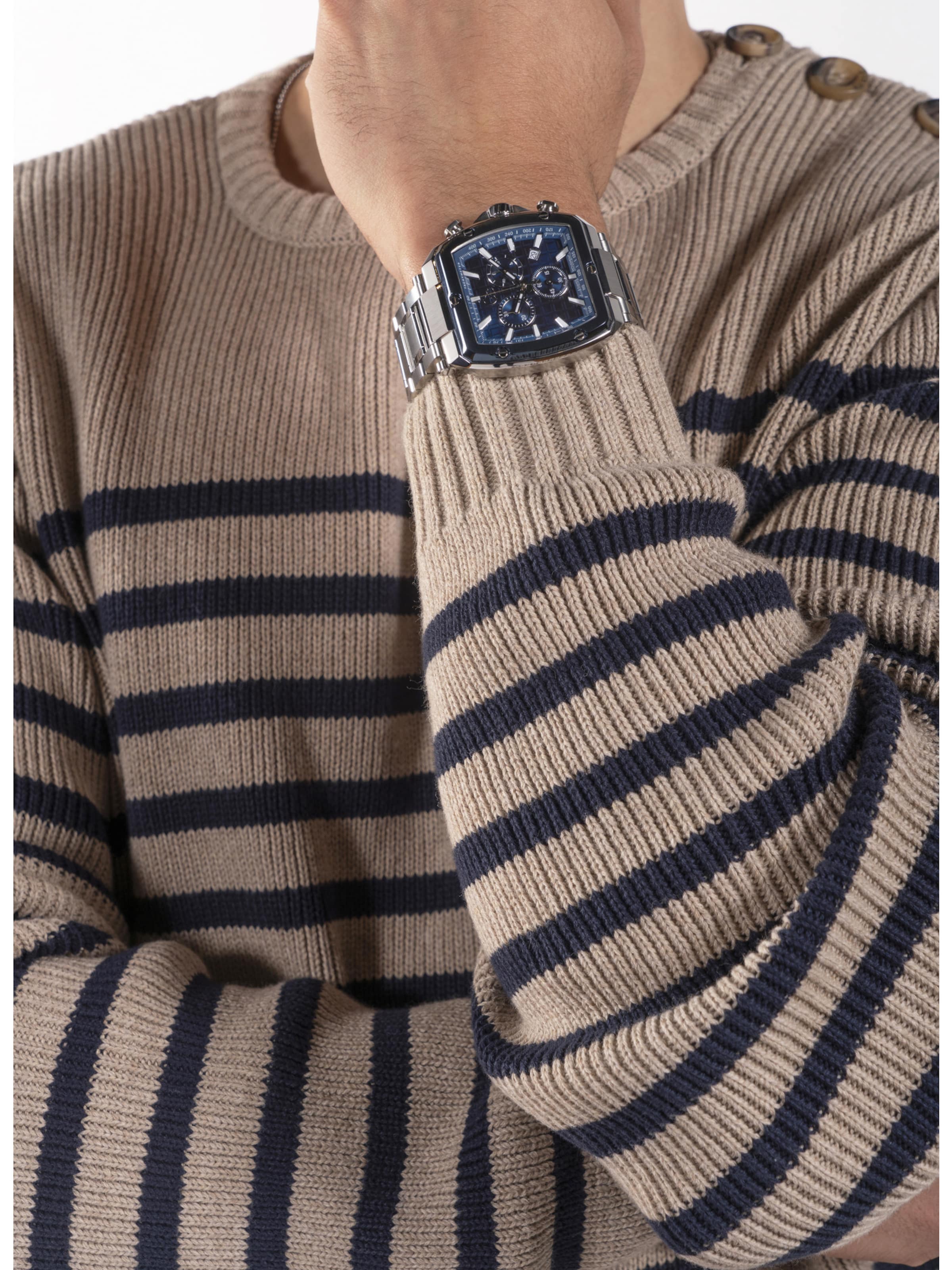 Orologio analogico 'Gc Spirit Tonneau' di Gc in argento: frontale