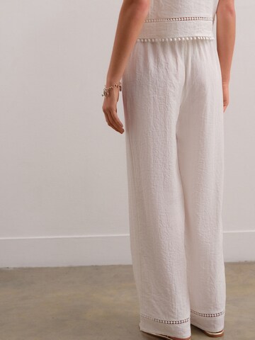 Next Loose fit Trousers in White