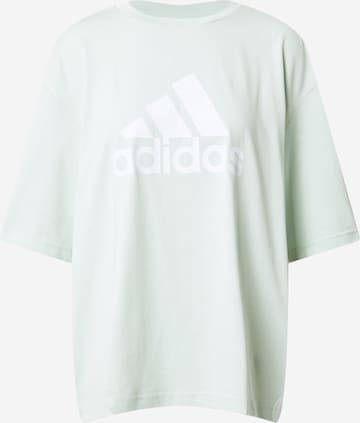 ADIDAS SPORTSWEAR Performance Shirt 'Future Icons Badge Of Sport' in Green: front