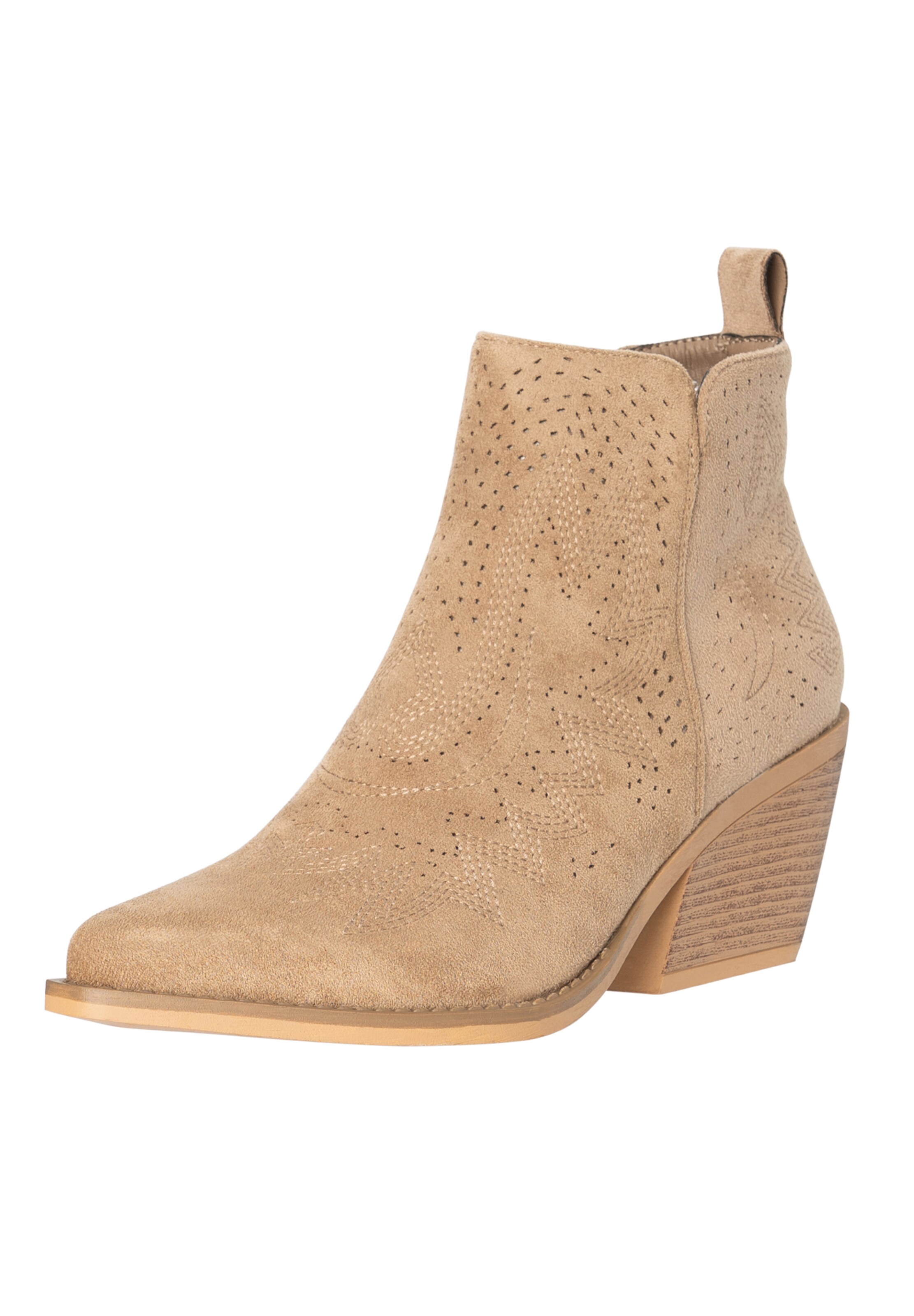 Salinyang Booties in Green: front