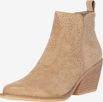 Salinyang Booties in Green: front