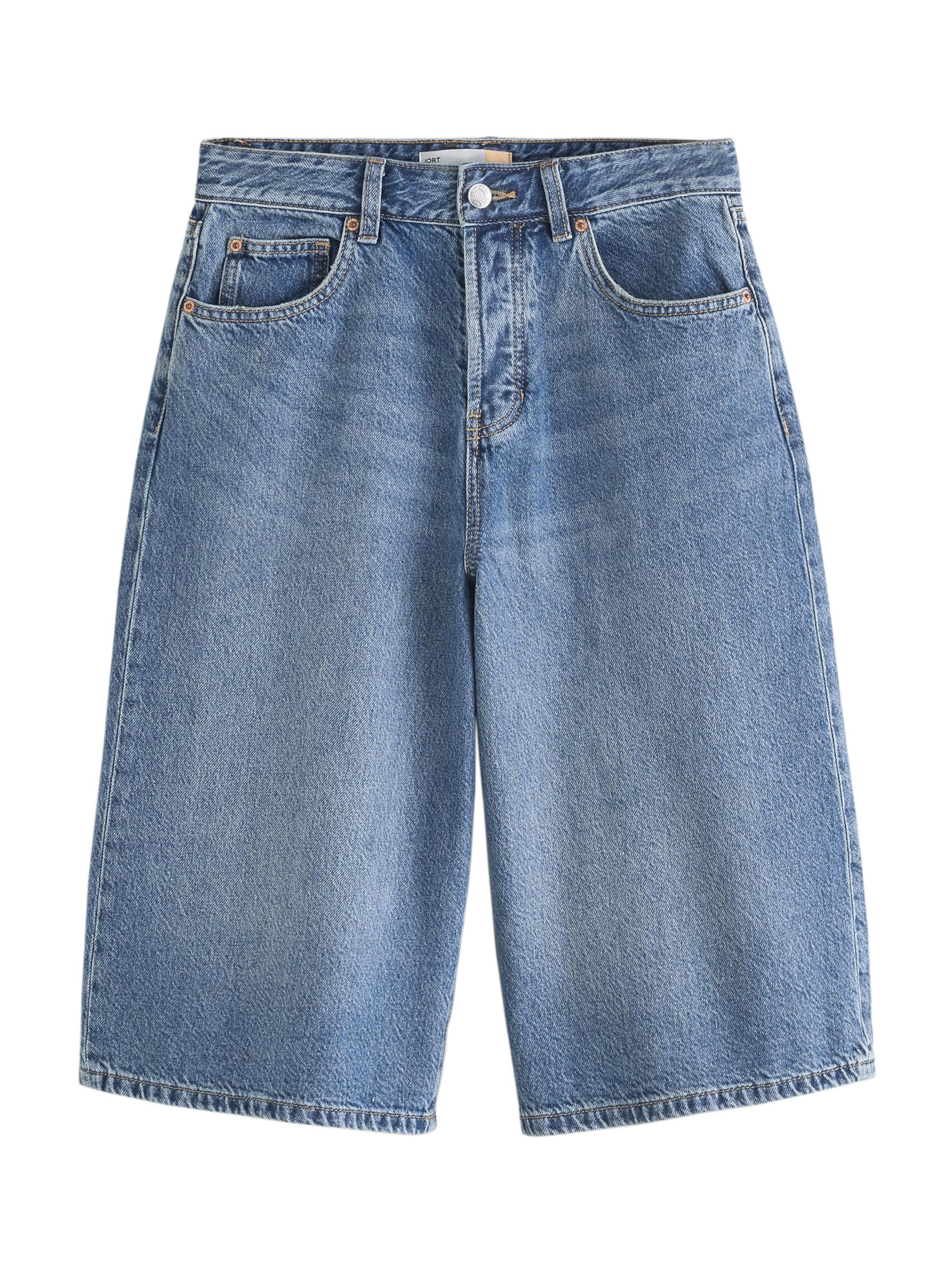 Next Laiad sääred Teksapüksid, värv sinine: eest vaates