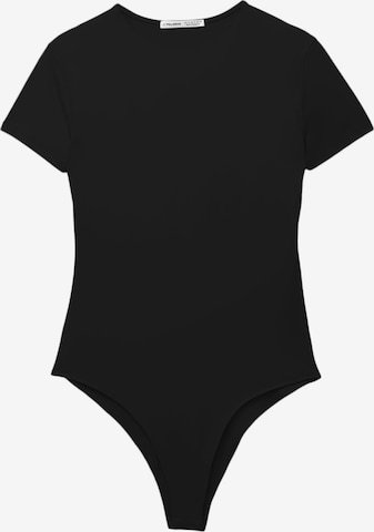 Body a maglietta di Pull&Bear in nero: frontale
