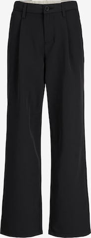 Jack & Jones Junior Wide Leg Bukser i sort: forside