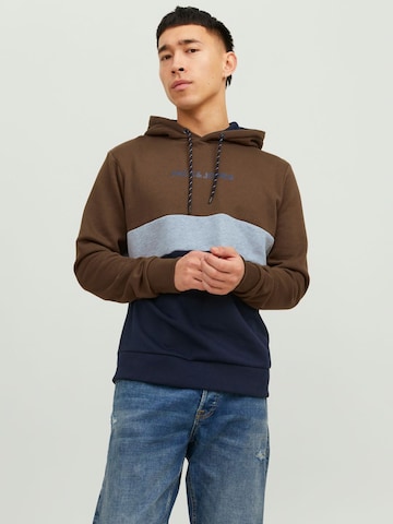 JACK & JONES Sweatshirt in Blauw: voorkant