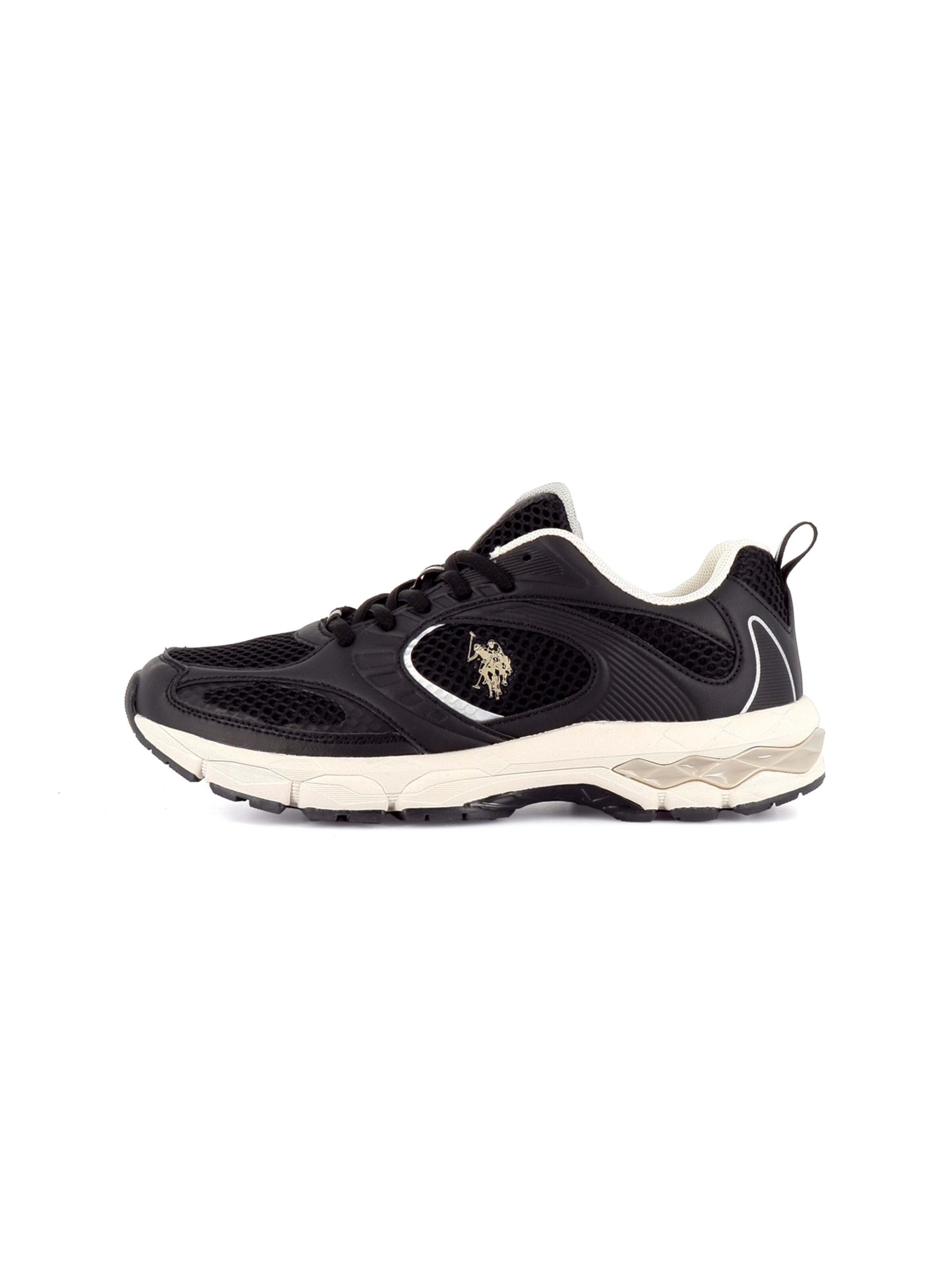 Baskets basses 'Swift' US POLO ASSN. en noir : devant