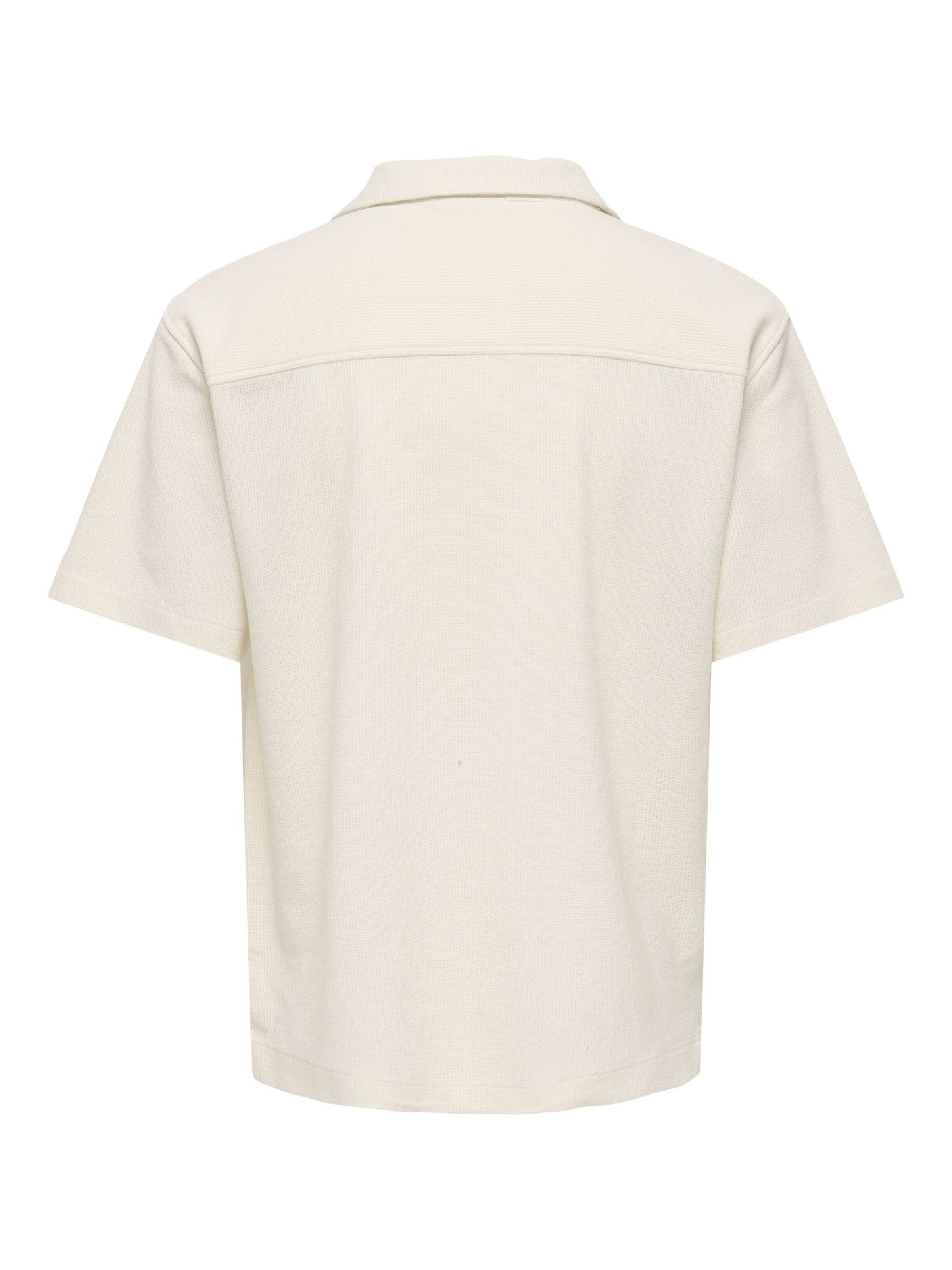 Only & Sons Comfort fit Overhemd 'ONSKosta' in Wit