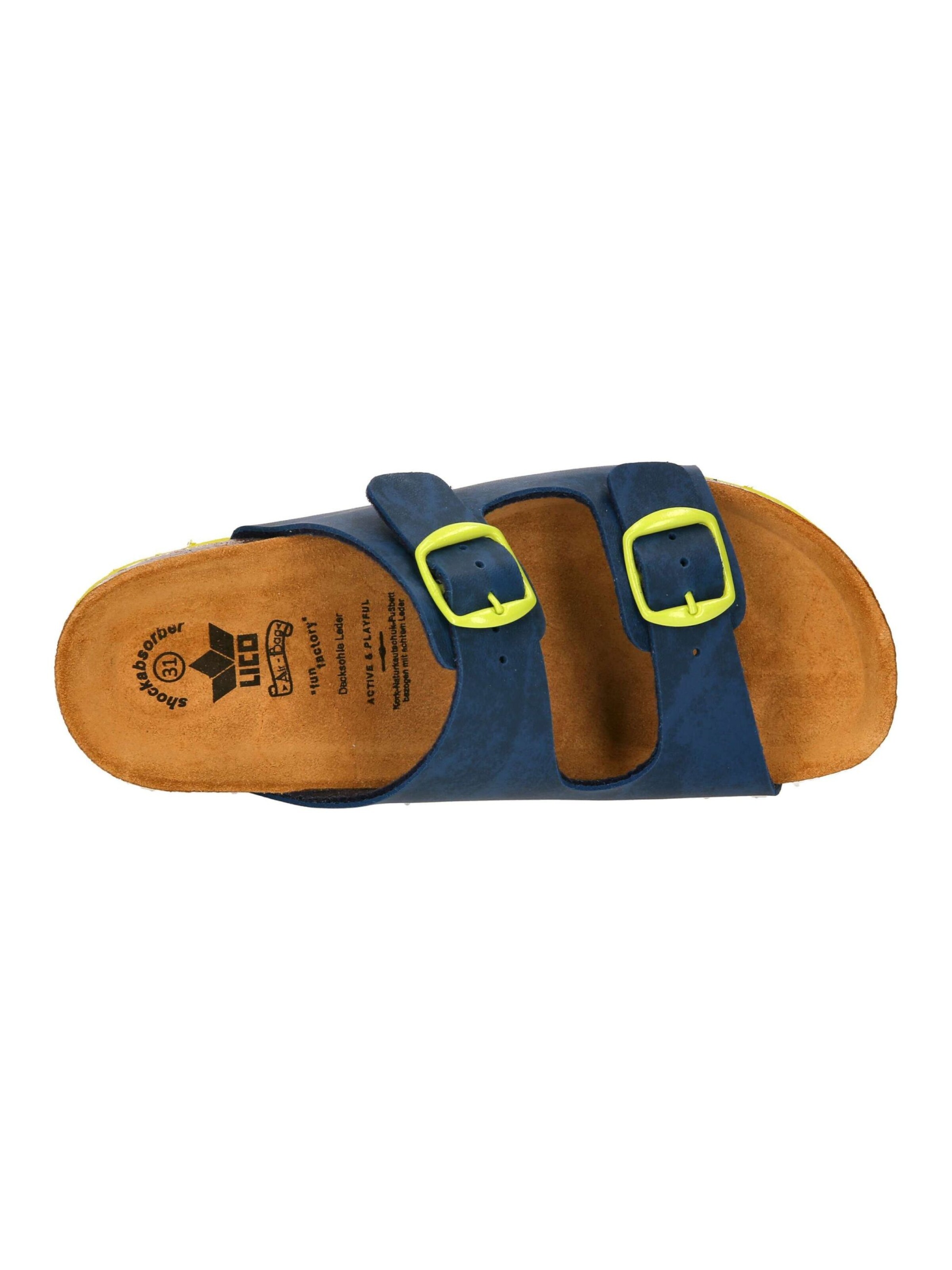 LICO Sandal 'Bioline' in Blue