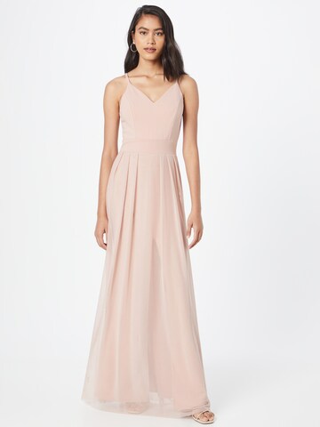 WAL G. Evening dress 'POPPY' in Pink: front