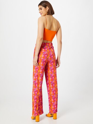 Gina Tricot Wide leg Pants 'Channa' in Mixed colors