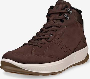 ECCO Lace-up boots in Brown: front