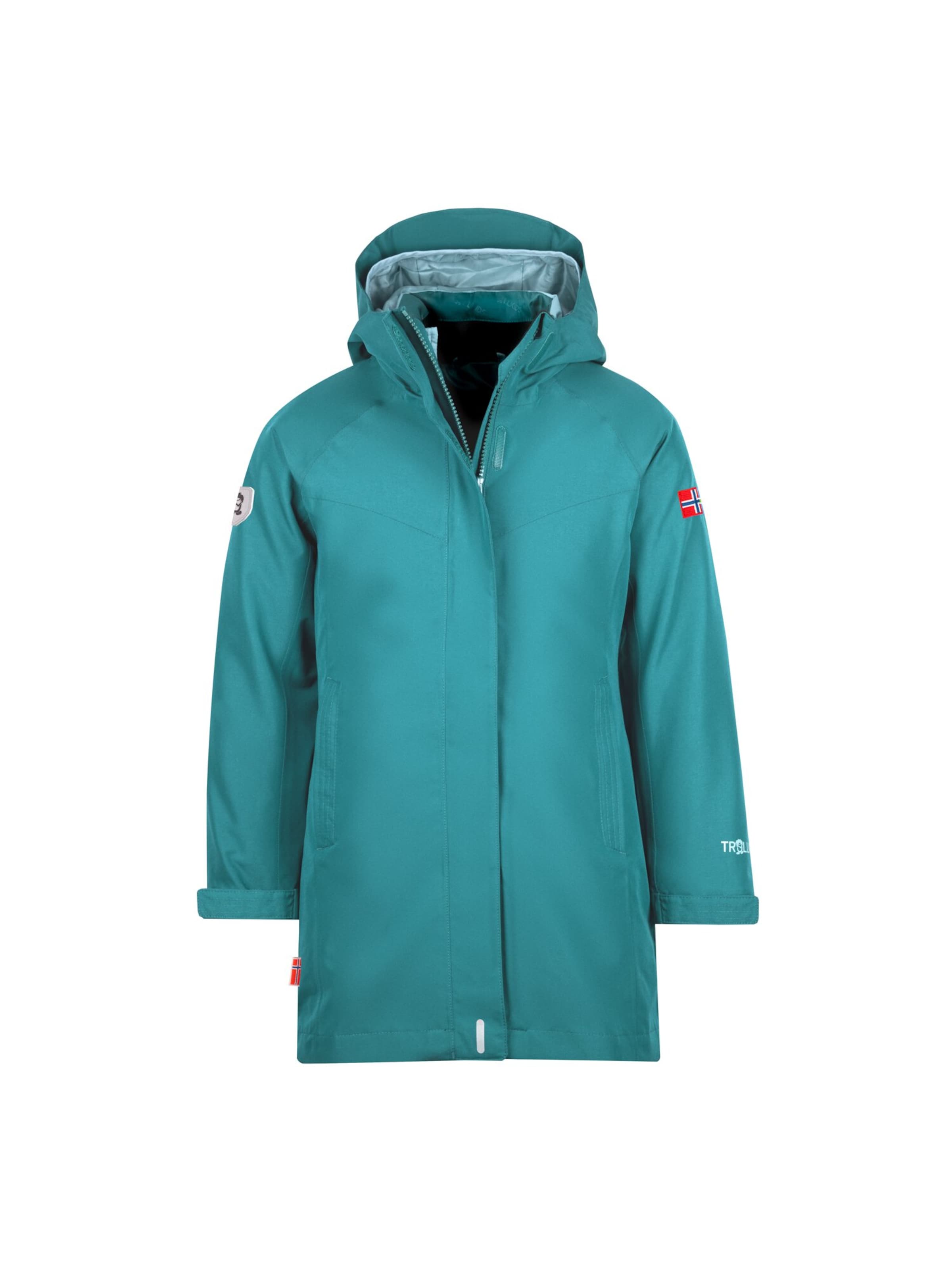 TROLLKIDS Outdoor jacket in Blue: front