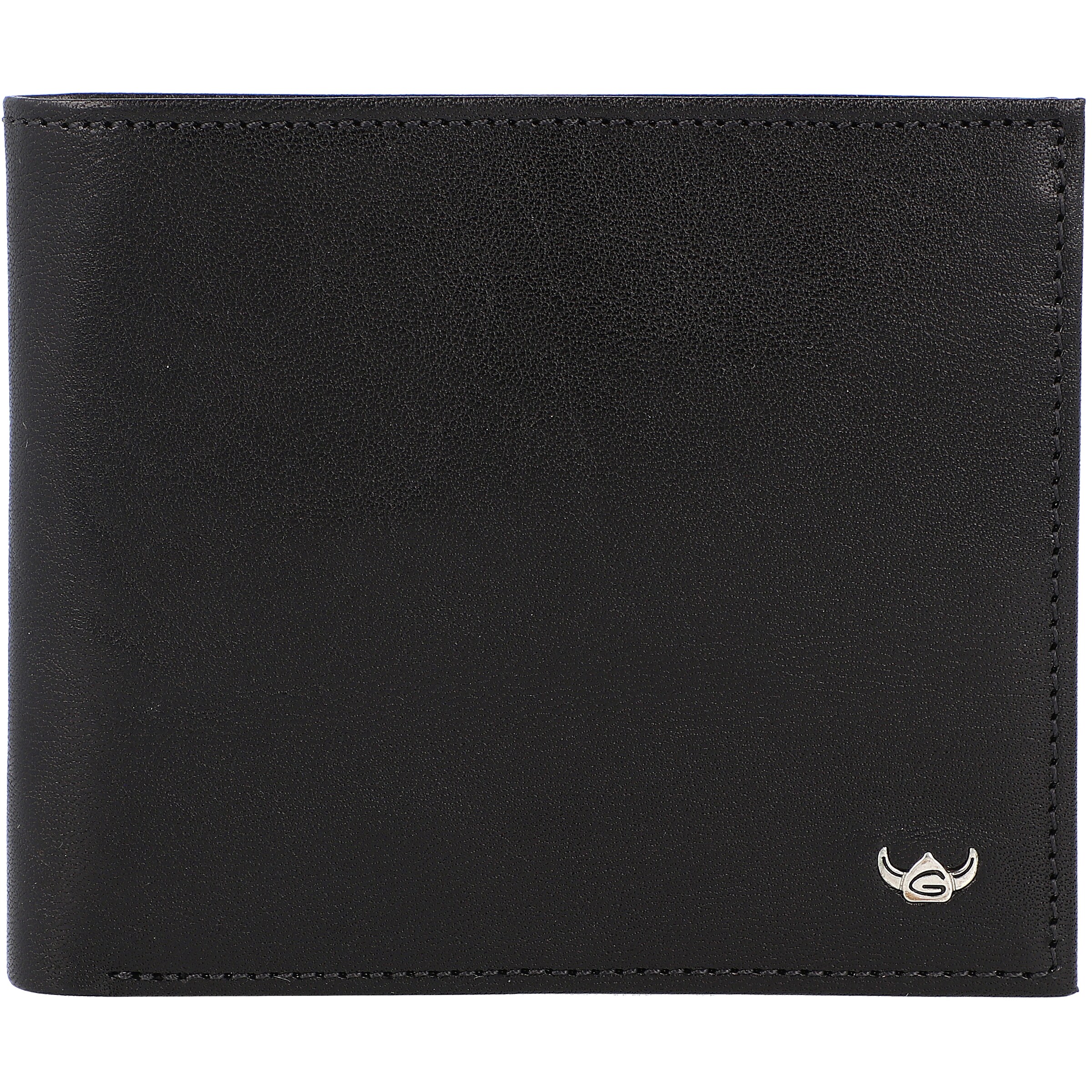 Portamonete 'Colorado' di GOLDEN HEAD in nero: frontale