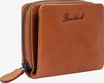 Benthill Wallet in Brown: front