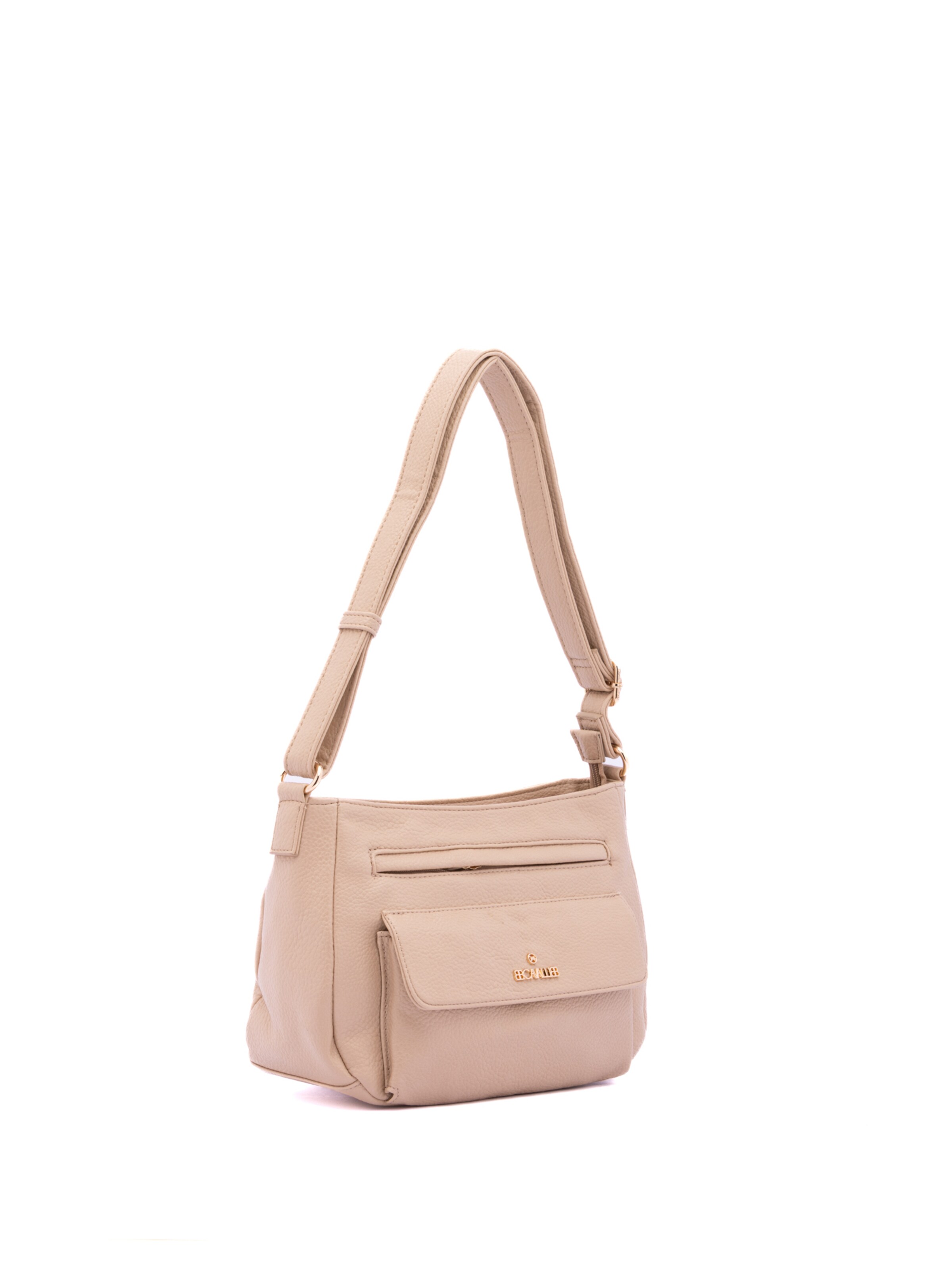 Borsa a spalla 'Borsa a Spalla Donna B Cavalli Ecopelle Zip' di B. Cavalli in beige