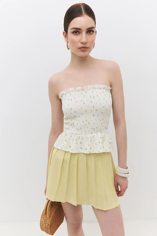 No Matter What Top in White: front