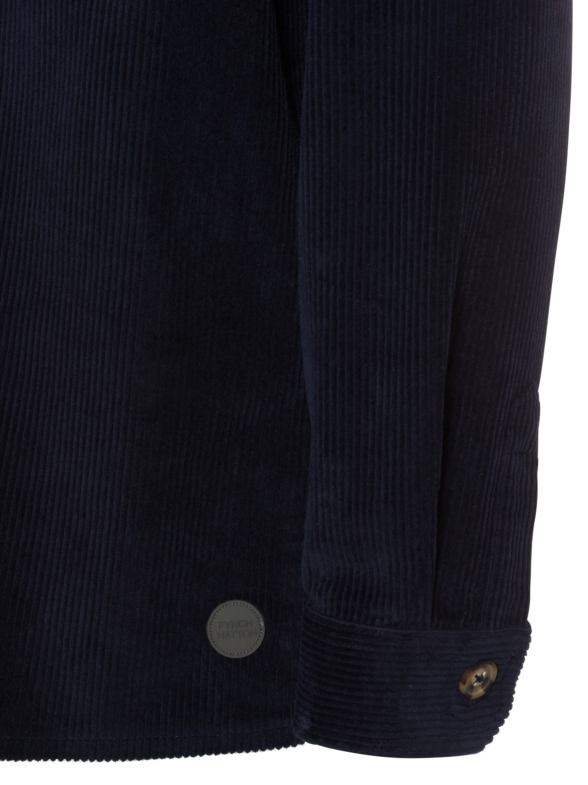 FYNCH-HATTON Regular Fit Hemd in Blau