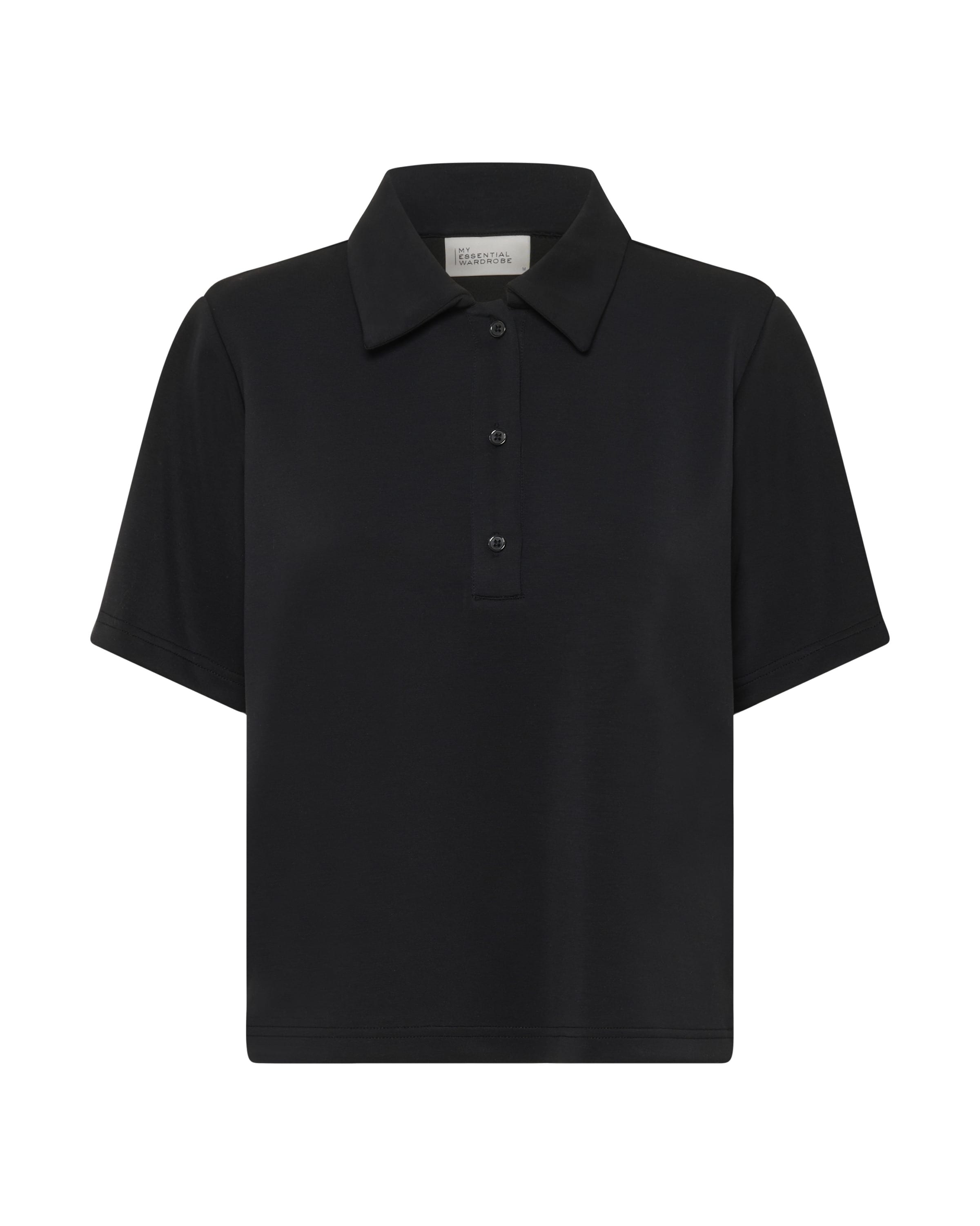 My Essential Wardrobe Shirt 'MWHelle ' in Zwart: voorkant