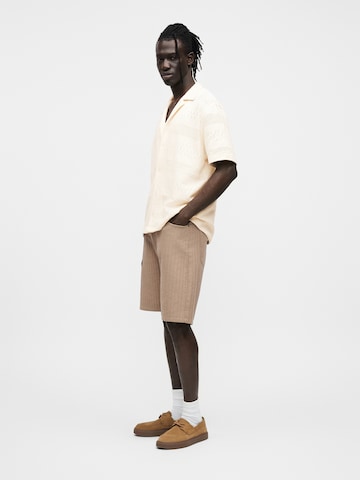 Comfort fit Camicia 'Martin' di Samsøe Samsøe in beige