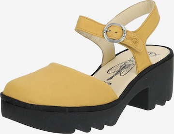 FLY LONDON Sandals in Yellow: front