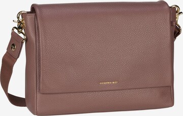 MANDARINA DUCK Crossbody Bag 'Mellow' in Brown: front