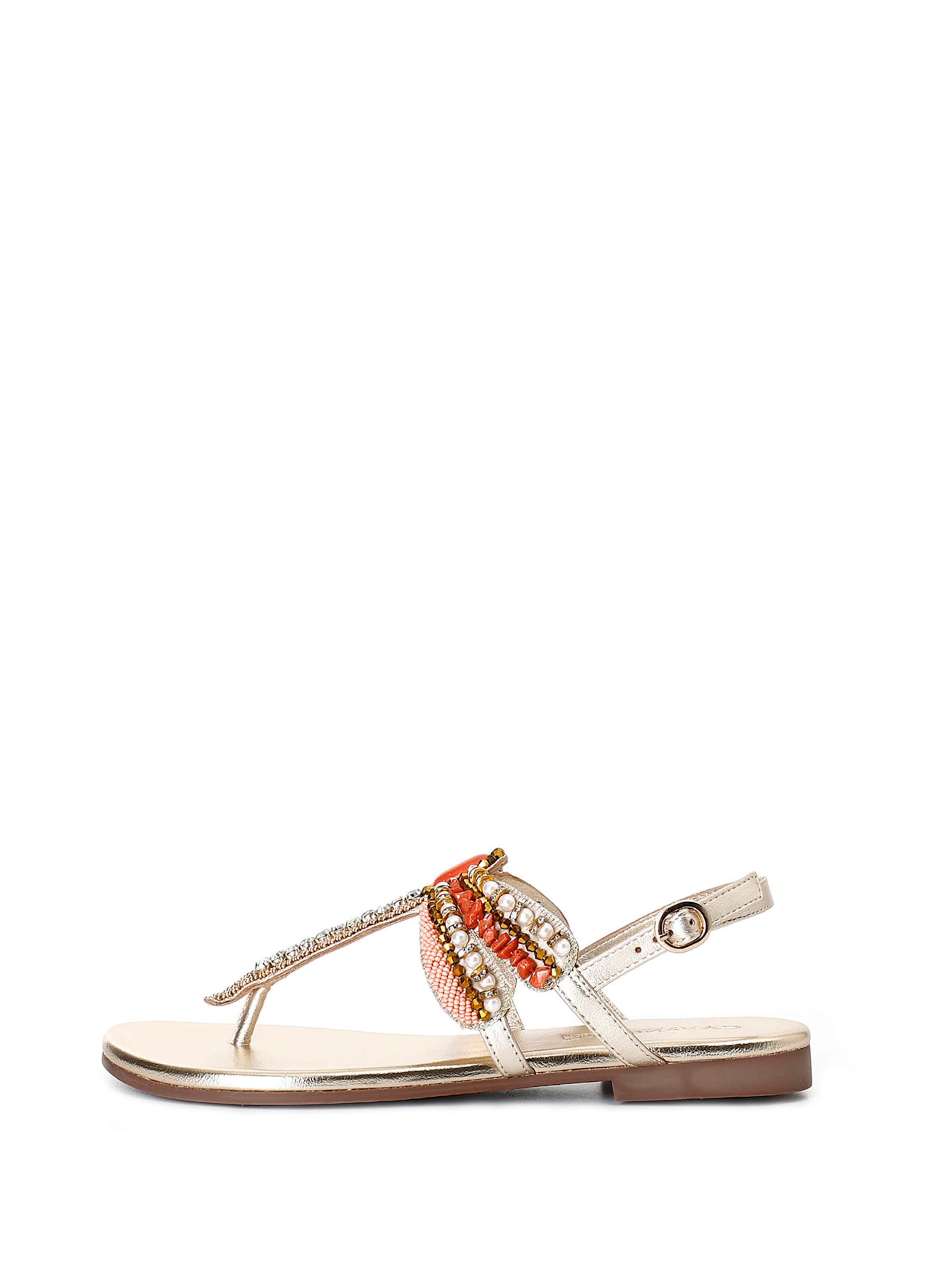 Infradito di CAFè NOIR in colori misti: frontale