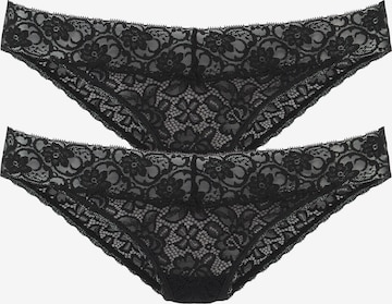 Slip di LASCANA in nero: frontale