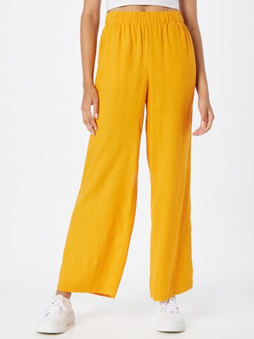 SELECTED FEMME - Pierna ancha Pantalón 'GULIA' en naranja: frente