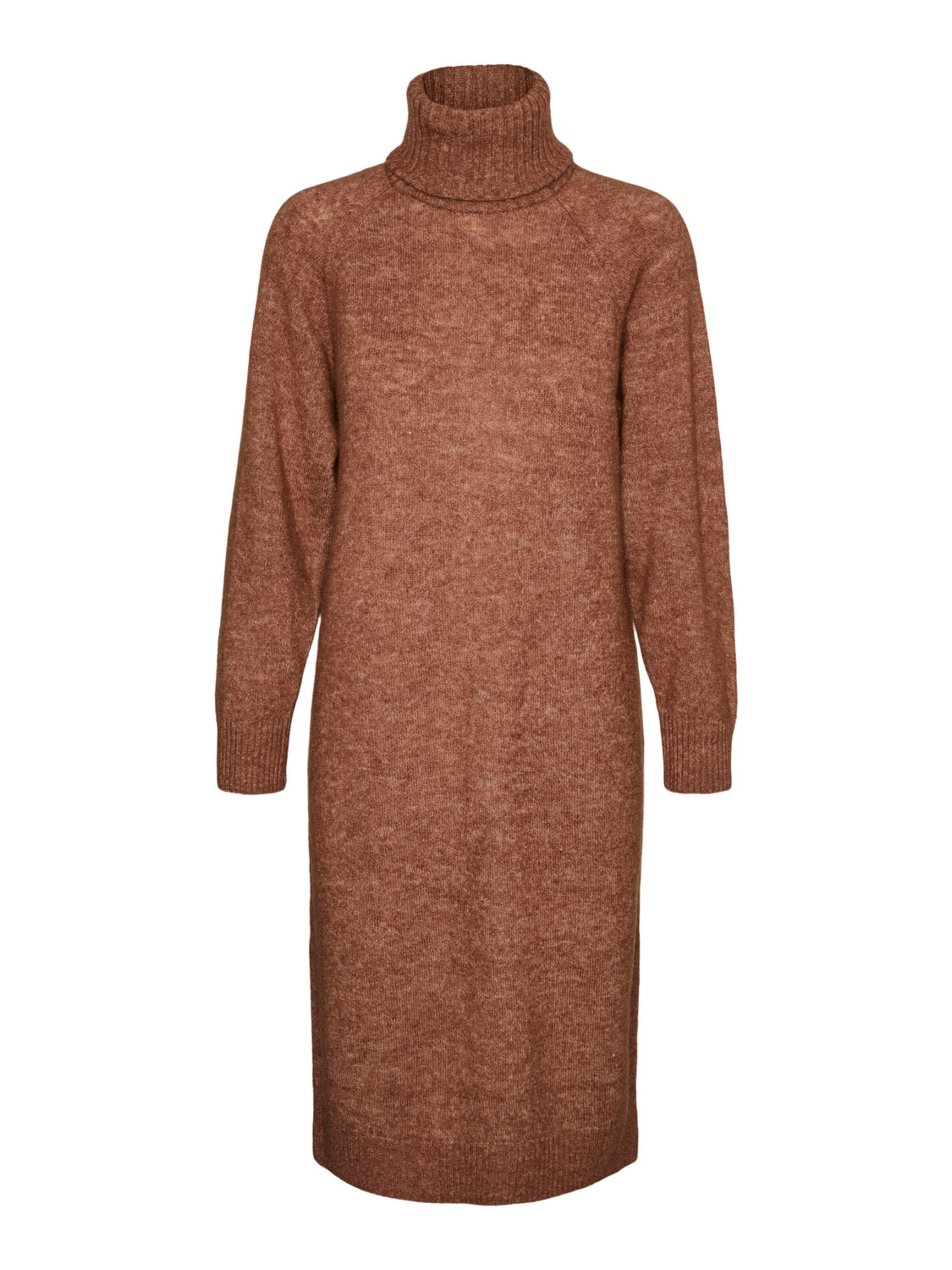 Robes en maille 'Daniela' VERO MODA en marron : devant