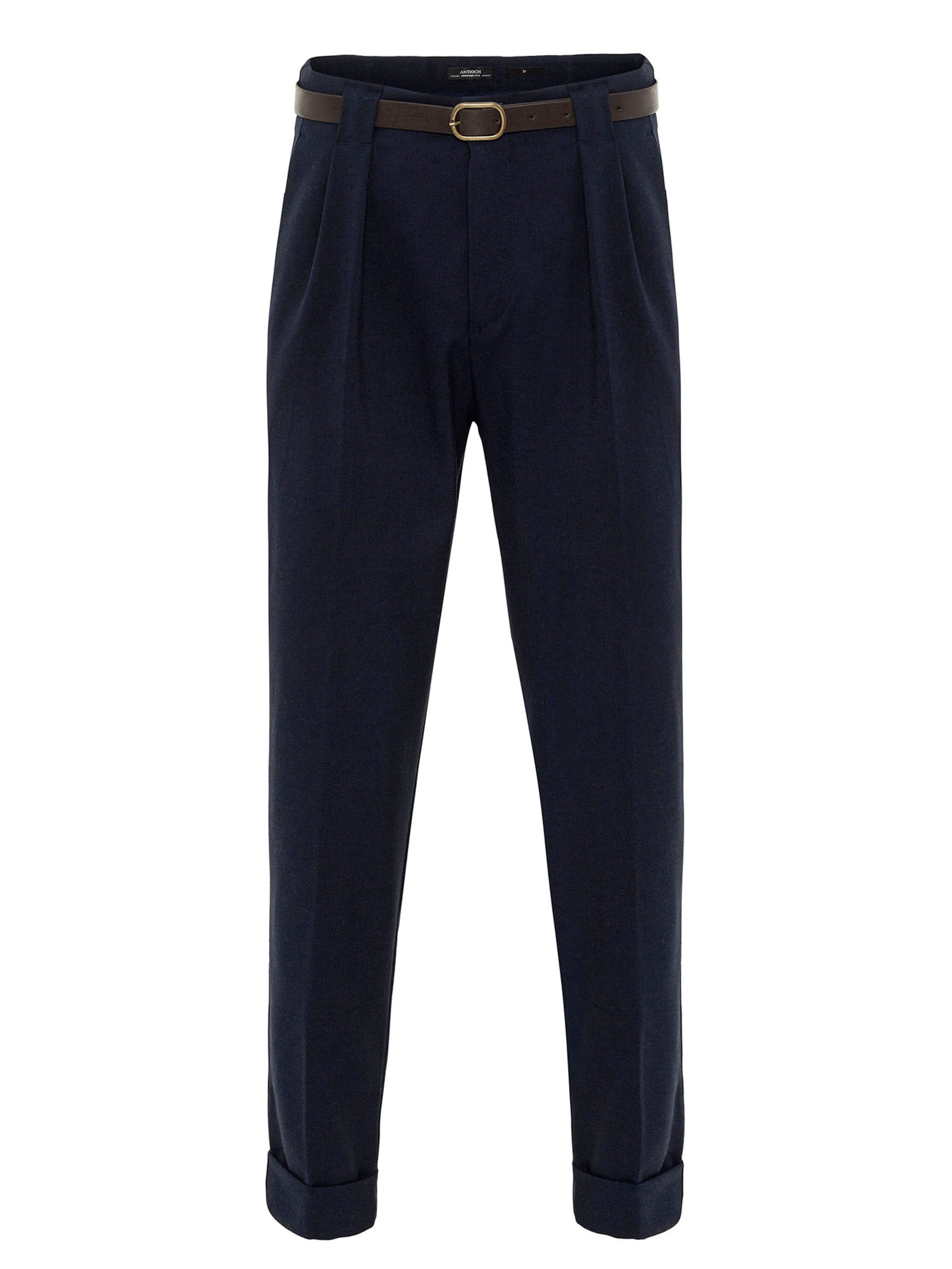 mėlyna Antioch Standartinis Kelnės: priekis