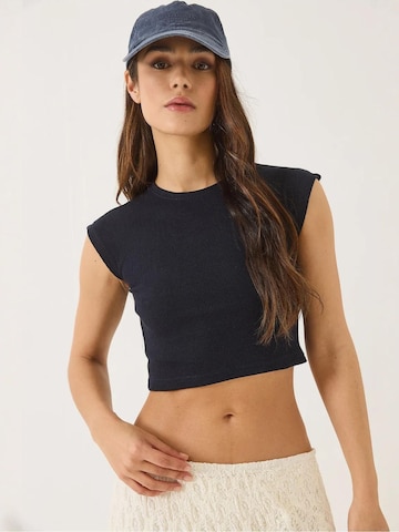 Bianco Lucci Top in Blauw