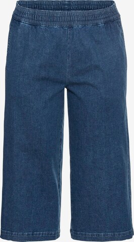 SHEEGO Wide Leg Jeans in Blau: predná strana