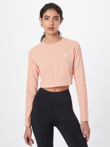 T-shirt ADIDAS ORIGINALS en rose : devant