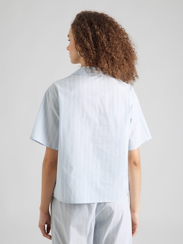 Hunkemöller Tričká na spanie - Modrá