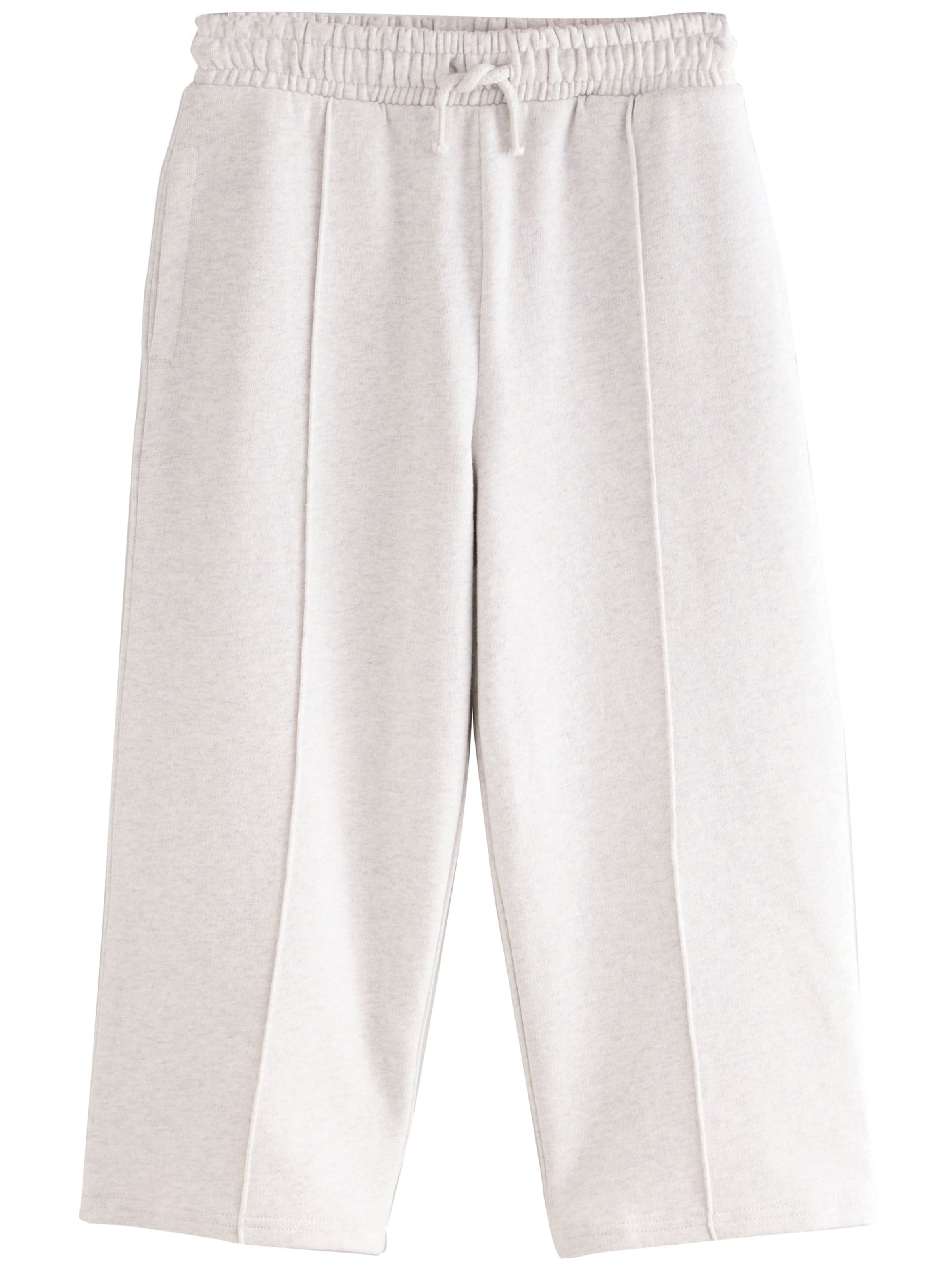 NextWide Leg/ Široke nogavice Hlače - siva boja: prednji dio