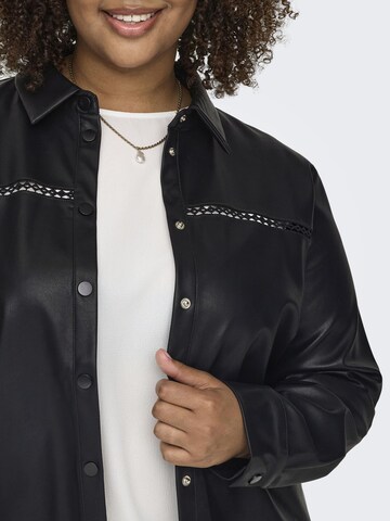 ONLY Carmakoma Bluse 'CARTANA' in Schwarz