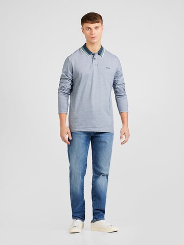 T-Shirt 'Peoxfordlong_1' BOSS en bleu