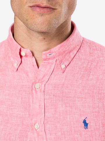 Polo Ralph Lauren Slim fit Overhemd in Roze