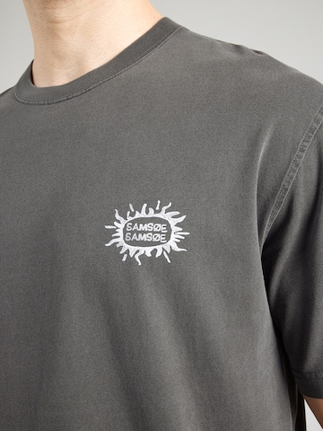 Maglietta 'Sagergei' di Samsøe Samsøe in nero