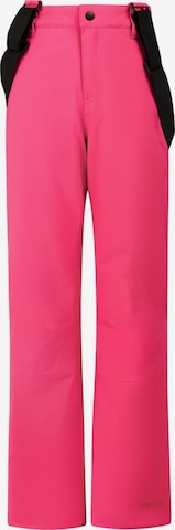 PROTEST Sports trousers 'SUNNY JR' in Pink: front